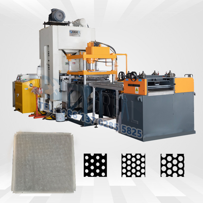 Tam avtomatik perforasiya edilmiş metal istehsal xətti